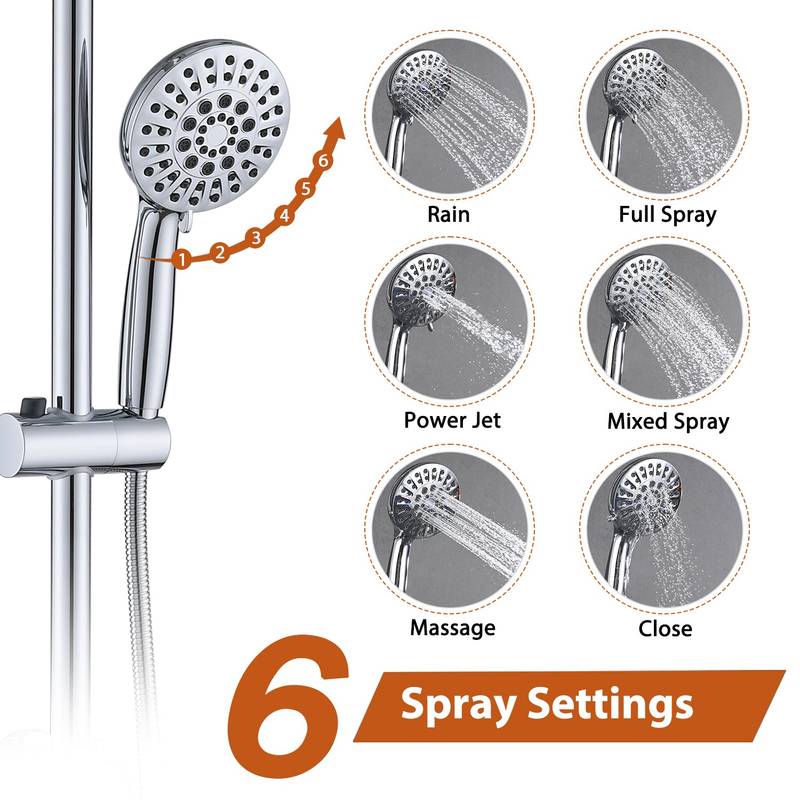Rainfall Bliss Shower Set