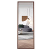 Elegant Wooden Framed Full-Length Mirror