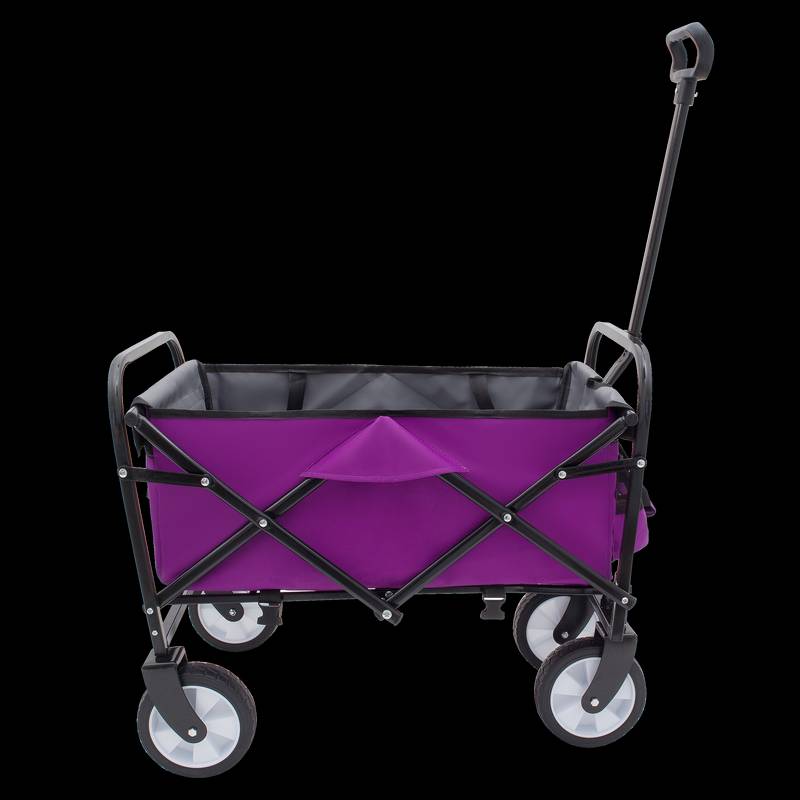 Purple Flexi Wagon: The Ultimate Collapsible Cart for All Your Adventures!