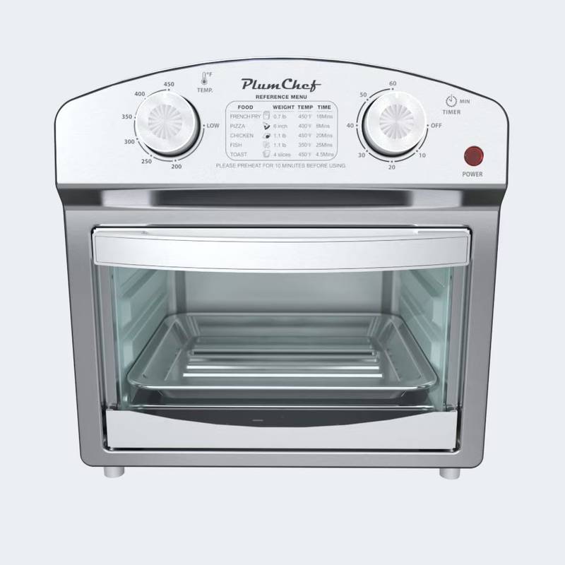 Versatile Silver Convection Oven – Bake, Roast, Toast & More!