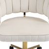 Chic Velvet Swivel Desk Chair