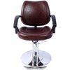 Stylish Hydraulic Salon Chair with Barber Cape
