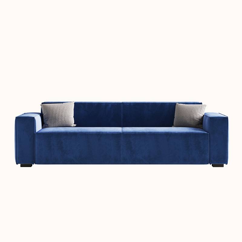 Cozy Cloud Sofa - Chic 3-Seater for Your Living Room