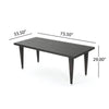 Dominica Rectangular PVC Table