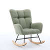 Cozy Green Rocking Glider - Perfect for Nurseries & Living Rooms