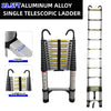 Ultimate Telescopic Ladder - Lightweight & Versatile for Outdoor Adventures!