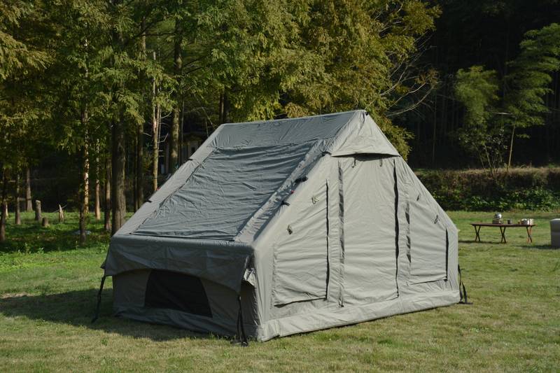 Easy Set-Up Inflatable Camping Tent: The Ultimate All-Weather Glamping Experience!