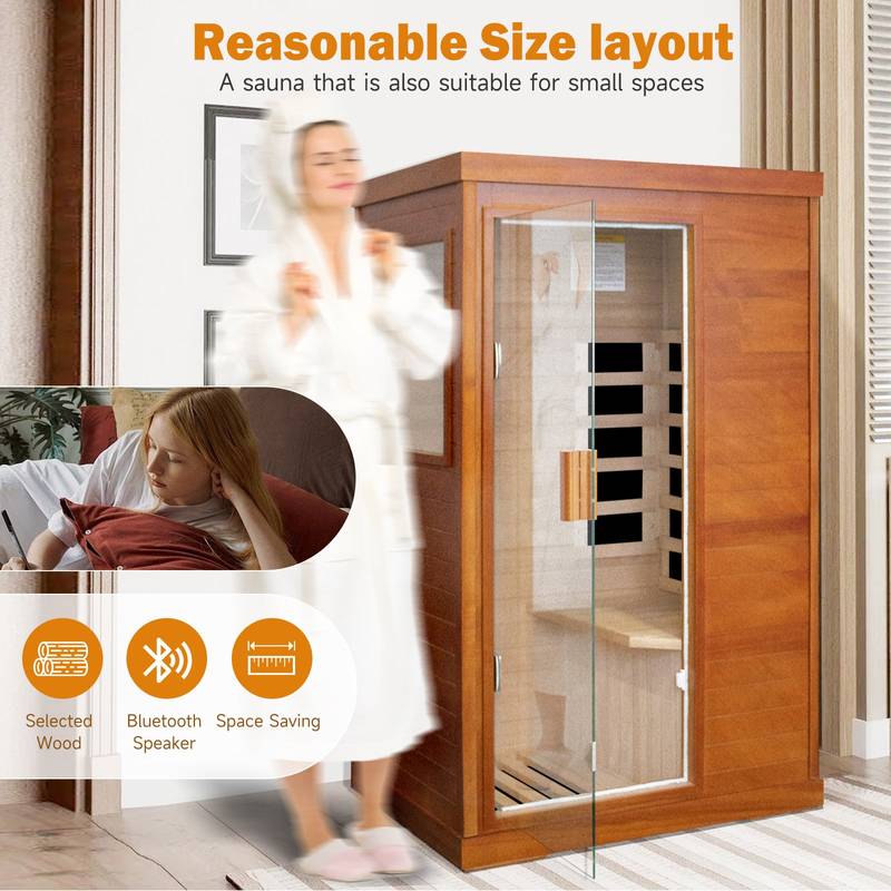 Cozy Infrared Sauna Retreat