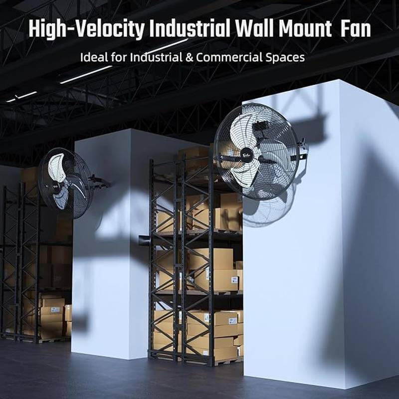 PowerUp Wall-Mount Fan