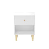 Charming White Nightstand for All Ages