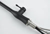 Sleek Matte Black Pull-Down Kitchen Faucet