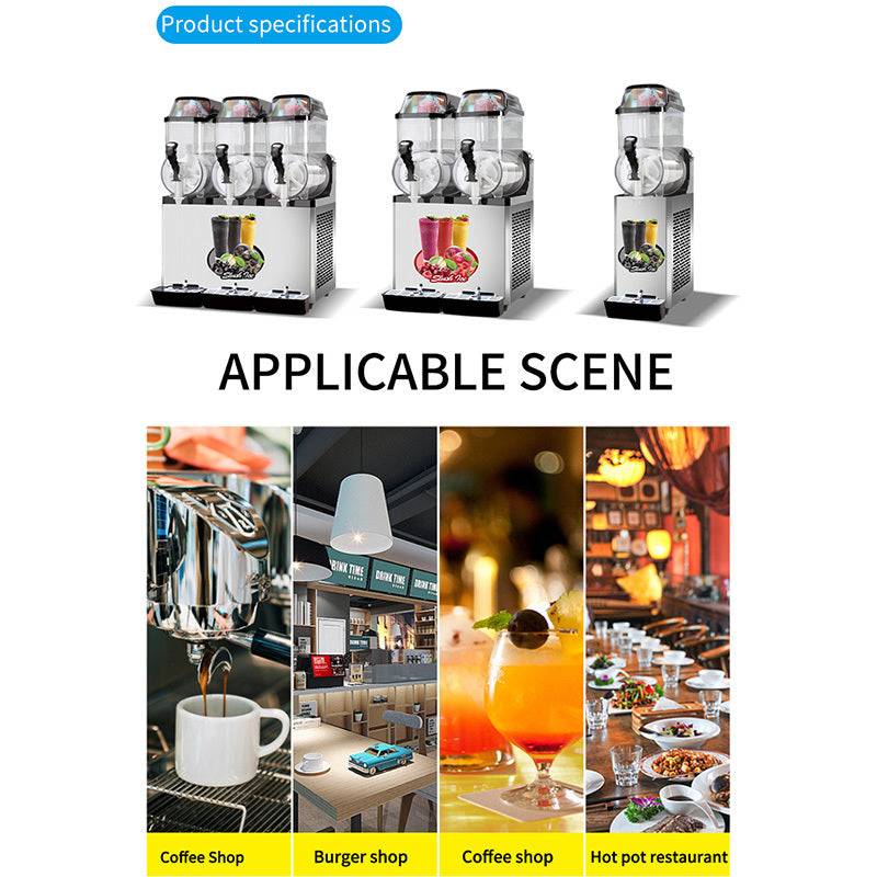 ChillPact Slushy Maker - Triple Tank Margaritas & Frozen Drinks for Any Venue