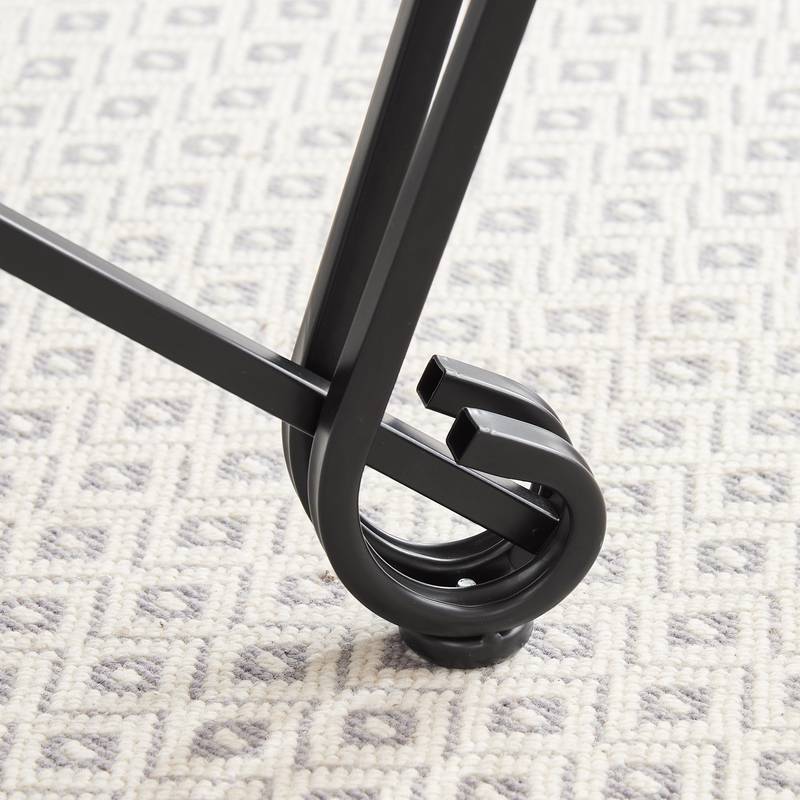 Rustic Chic Glass Coffee Table Trio