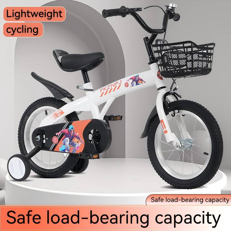 Adventure Kid Bike - Sporty Design with Training Wheels