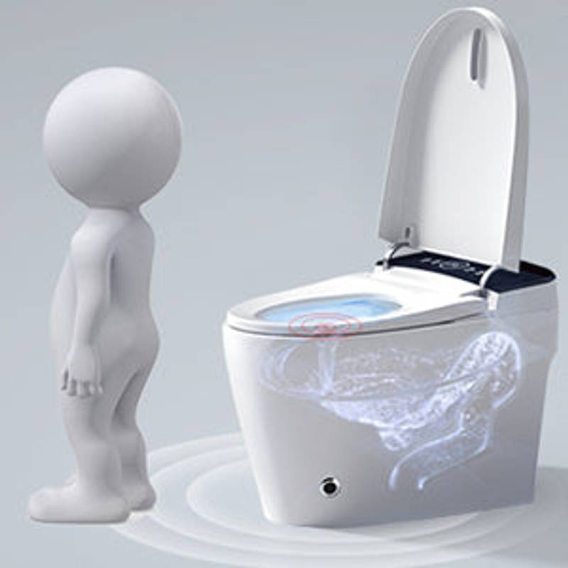 Heated Smart Bidet Toilet with Auto Open & Close