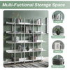 Vintage Industrial 5-Tier Bookshelf