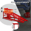 Heavy-Duty Hydraulic Car Ramps - Low Profile Lift for Trucks & Trailers