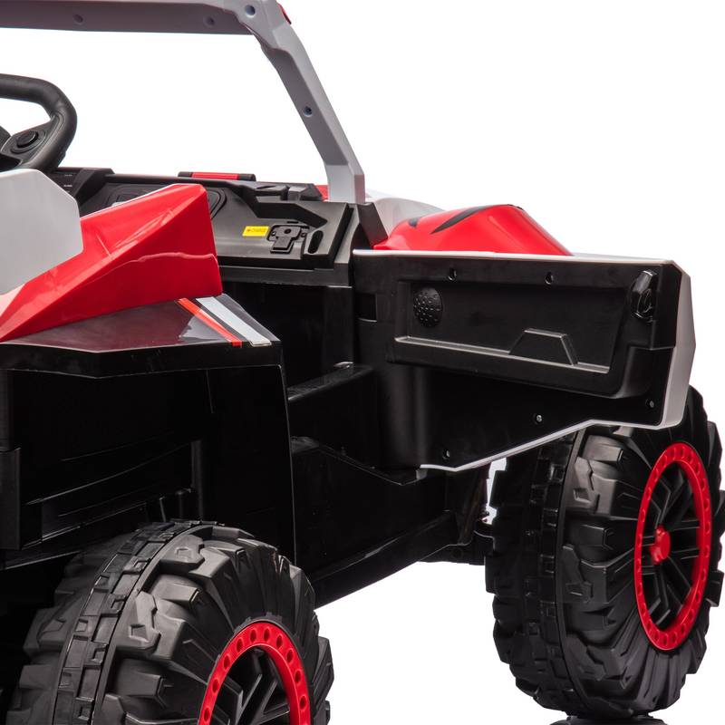 Ride-On Police Car for Kids with Parental Control and Fun Features