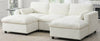 Cozy Cloud Modular Sofa with Storage & Ottomans