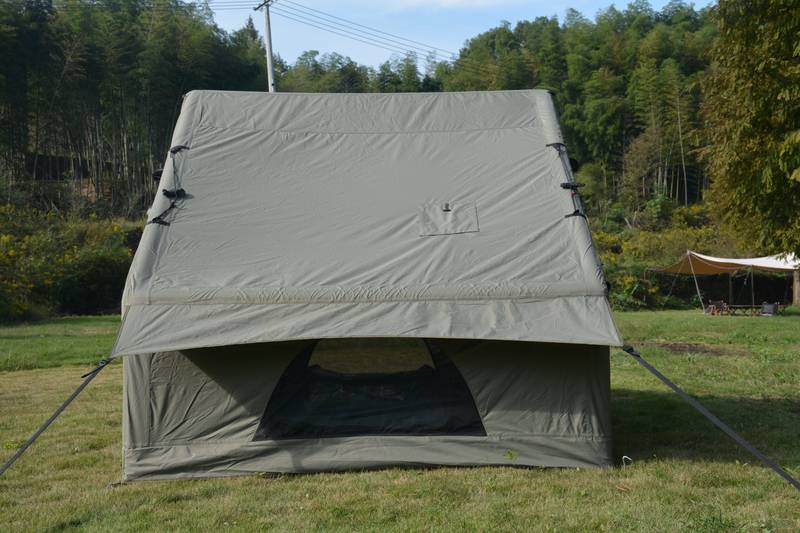 Easy Set-Up Inflatable Camping Tent: The Ultimate All-Weather Glamping Experience!