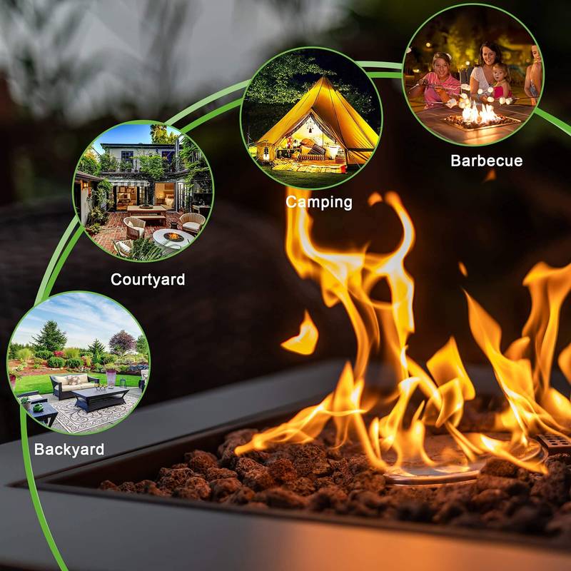 Cozy Outdoor Fire Table