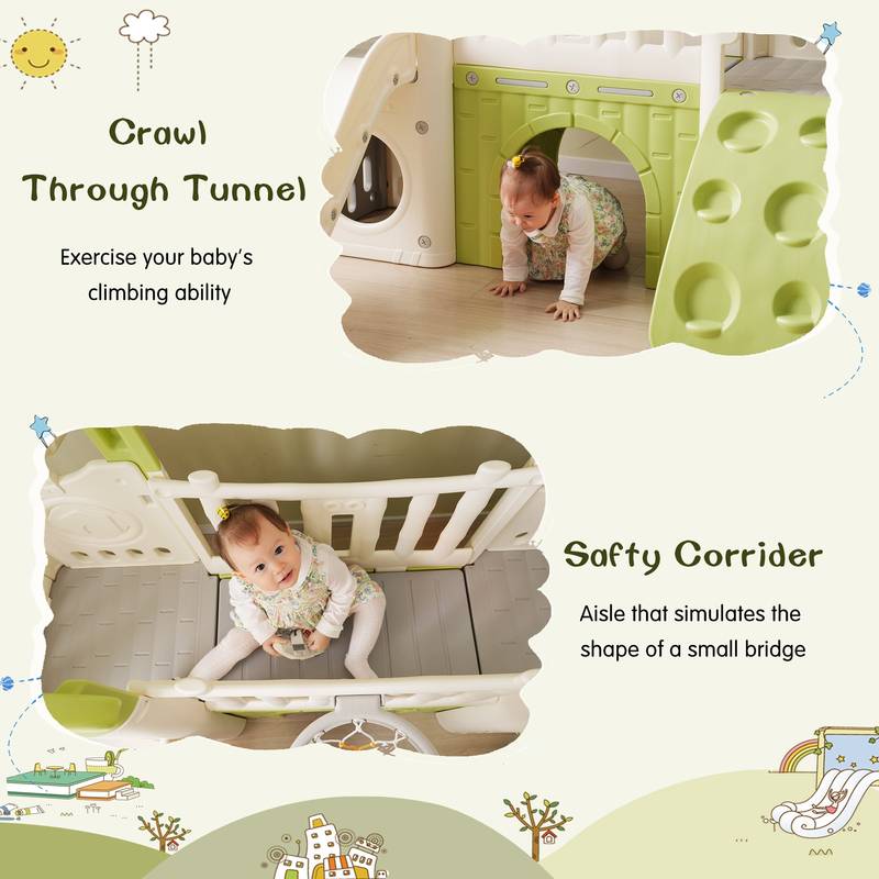 Adventure Slide and Climber Fun Set