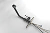 Sleek Matte Black Pull-Down Kitchen Faucet
