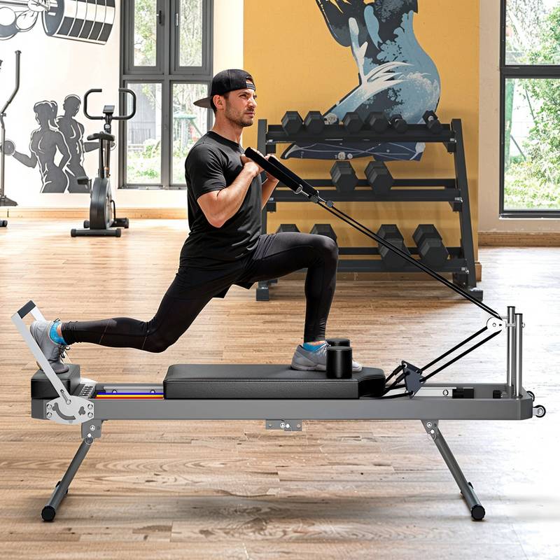 Ultimate Pilates Reformer - Versatile Home Gym Gear for Strength, Posture, and Relaxation