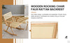 Cozy Rattan Rocking Chair