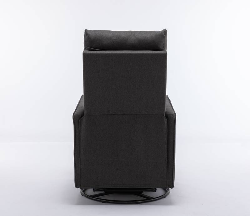 Cozy Glider Rocker Chair - Dark Gray