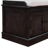Cozy Shoe Storage Bench with Cushioned Top