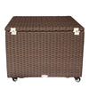 Stylish Outdoor Wicker Storage Box