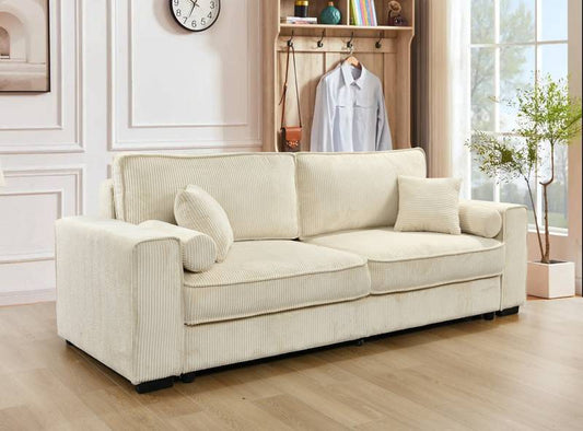 Cozy Modern Sofa Bed with Hidden Storage