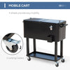 Party Pro Rolling Cooler Cart