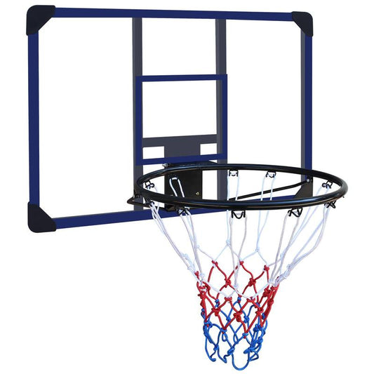 Foldable Indoor-Outdoor Basketball Hoop with Shatterproof Back