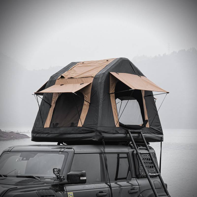 Adventure Awaits: Foldable Amphibious Rooftop Tent for Glamping