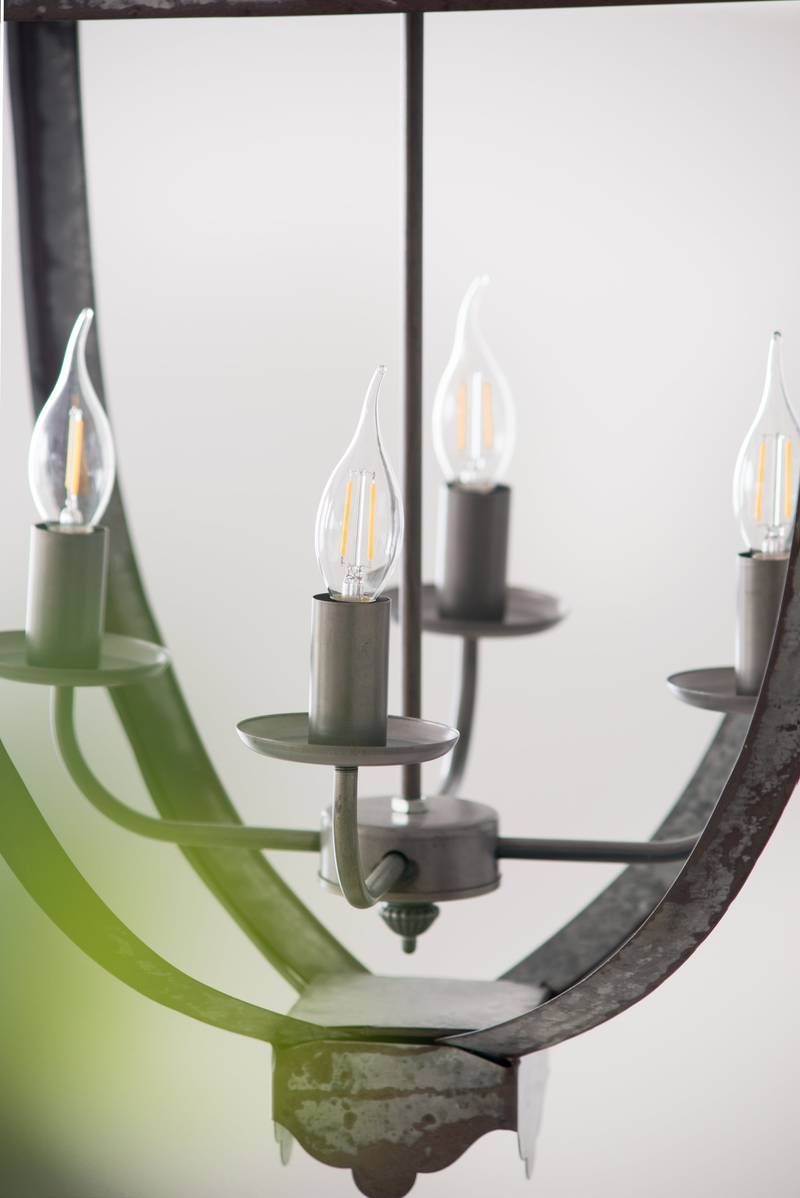 Stylish Adjustable Metal Chandelier for Any Space