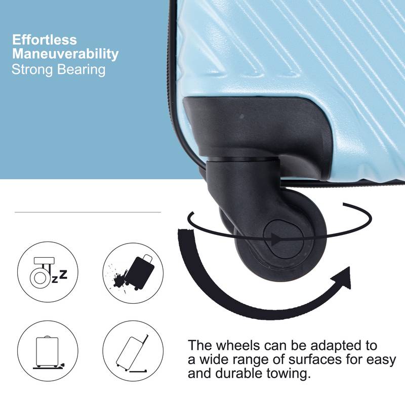 Aqua Breeze Lightweight Luggage Set