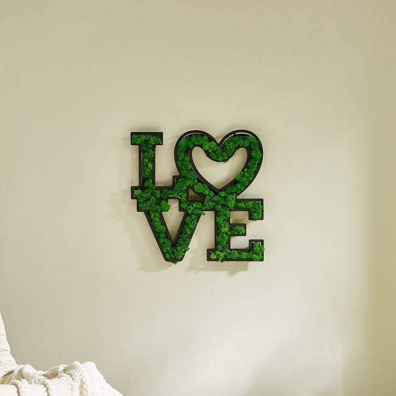 Mossy Love Wall Art