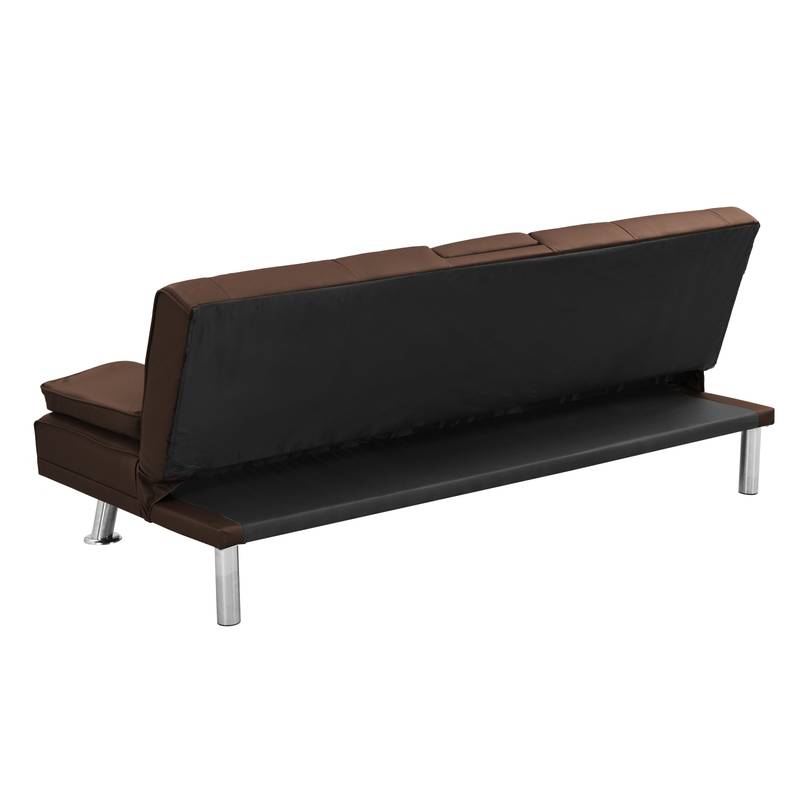 Cozy Convertible Sofa Bed with Modern Armrests