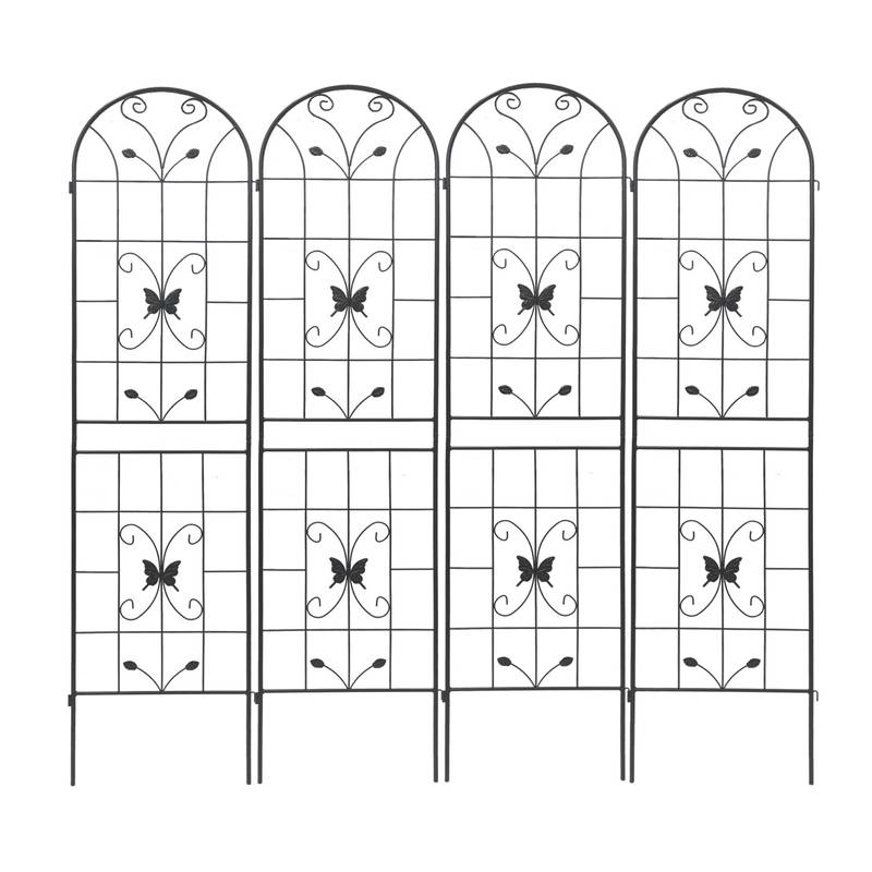 Garden Glory: Rustproof Climbing Plant Trellis Set