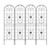 Garden Glory: Rustproof Climbing Plant Trellis Set