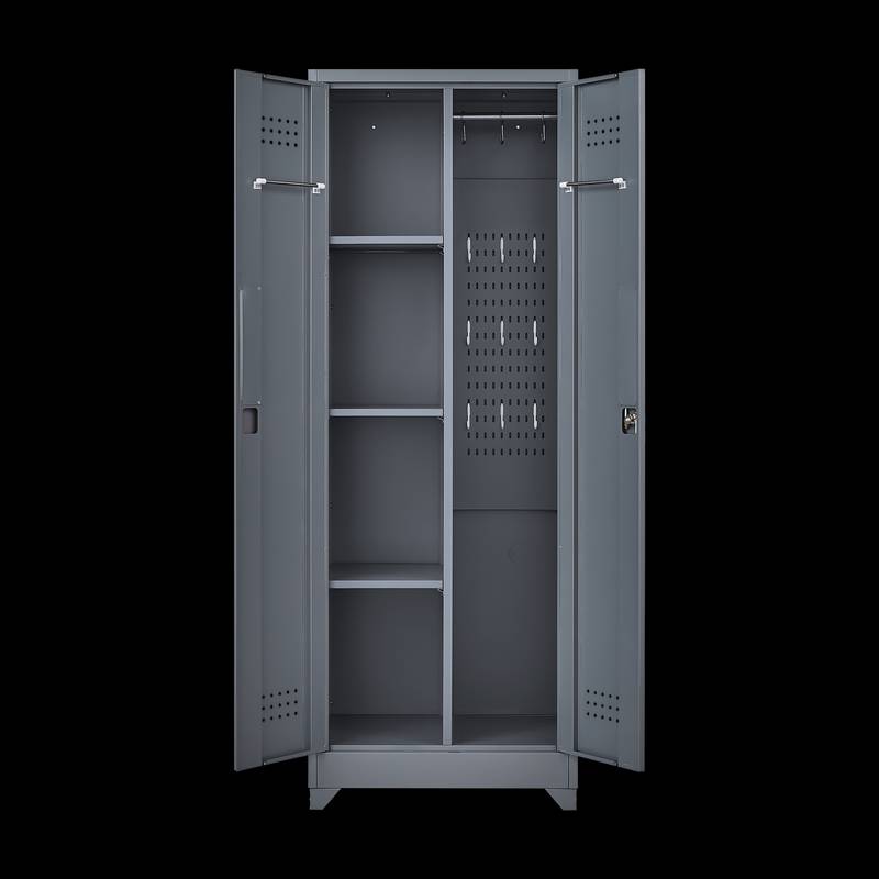 Lockable Metal Storage Solutions: Tall Tool Organizer for Home & Shop