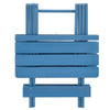 Cozy Blue Folding Patio Table