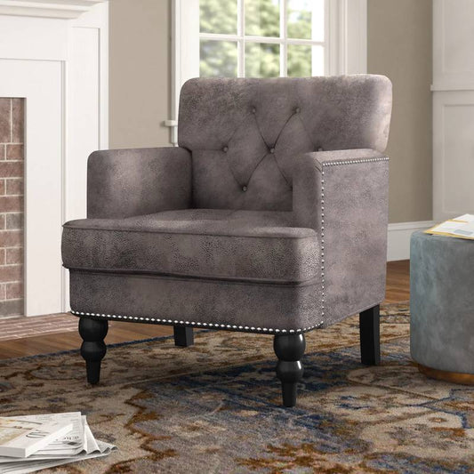 Chic Tufted Club Chair