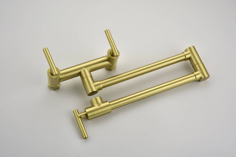 Swivel Pot Filler Faucet with Hot and Cold Water