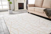Gilded Chic Faux Fur Rug
