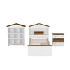 Cozy House Bed Set with Stylish Storage