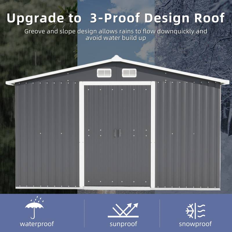 Garden Guardian: Lockable Outdoor Storage Shed