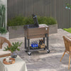 Chill & Grill Patio Cooler Cart